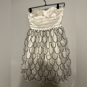 White formal dress